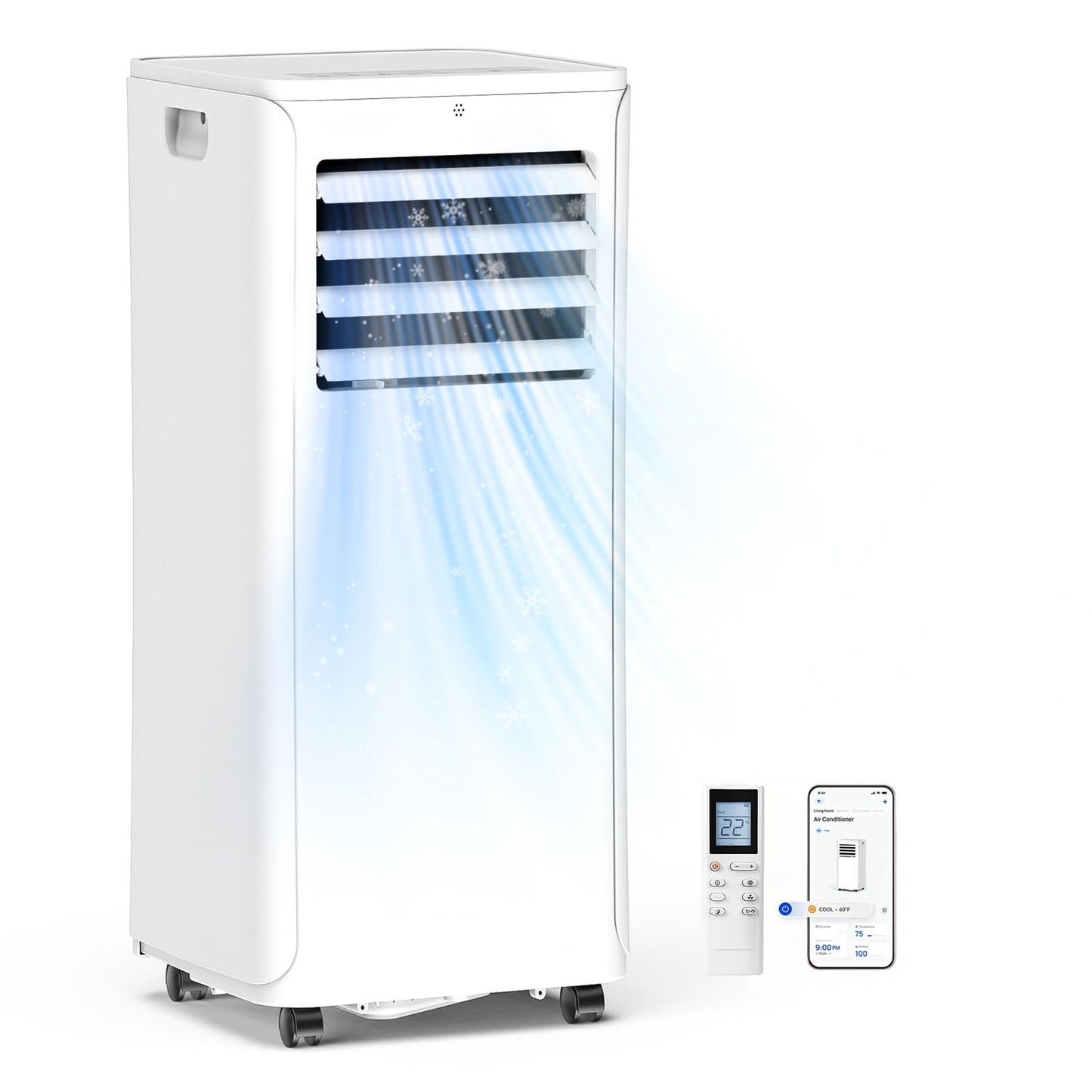 Cendre 3-in-1 Portable Air Conditioner with Complete Window Kit