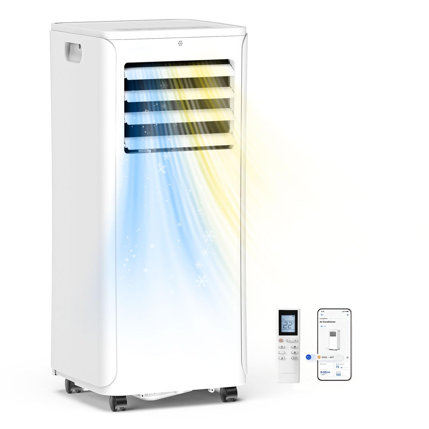 Cendre 3-in-1 Portable Air Conditioner with Complete Window Kit