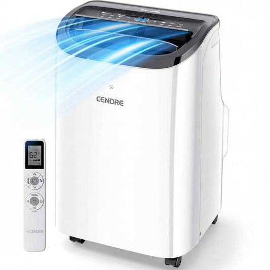 Cendre Max 12,000 BTU Quiet Portable AC for Rooms up to 550 Sq. Ft.