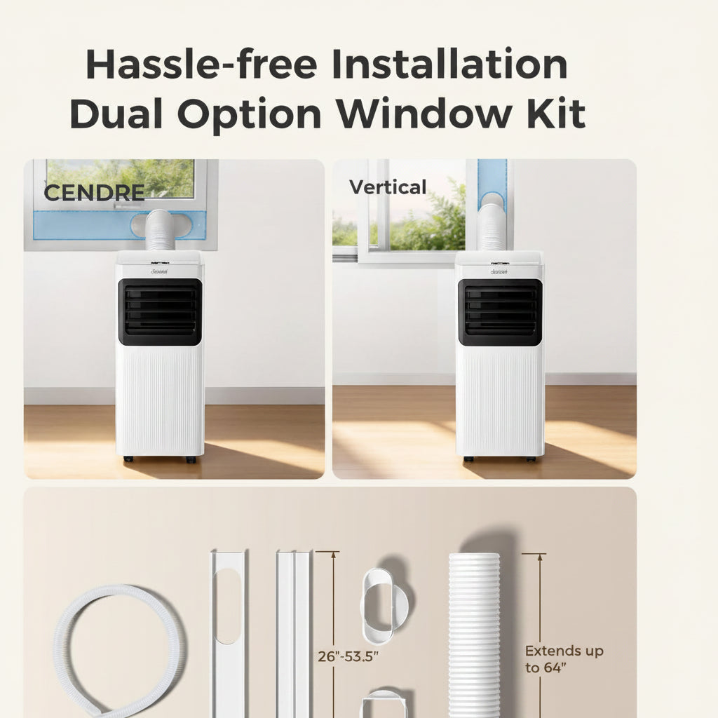 Cendre Pro 16,000 BTU 5-in-1 WiFi Portable Air Conditioner
