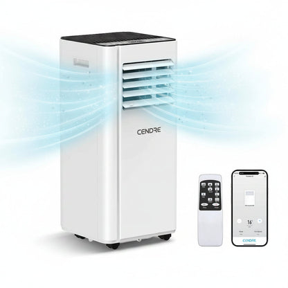 Cendre 16,000 BTU WiFi Portable AC with 40 dB Quiet Mode