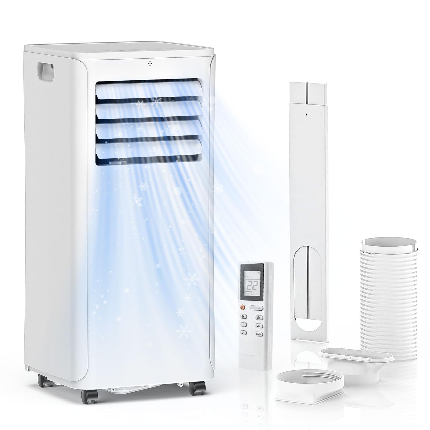 Cendre 3-in-1 Portable Air Conditioner with Complete Window Kit