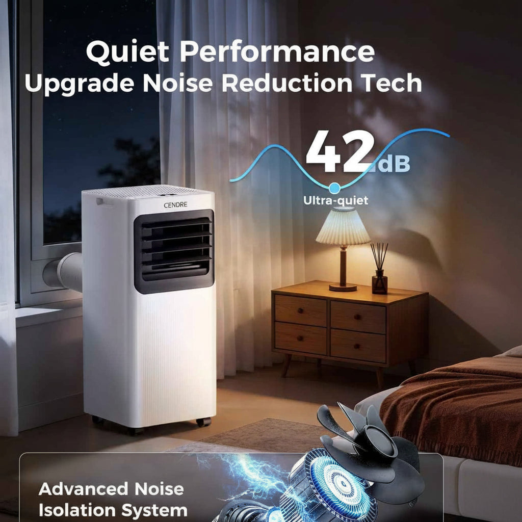 Cendre Pro 16,000 BTU 5-in-1 WiFi Portable Air Conditioner