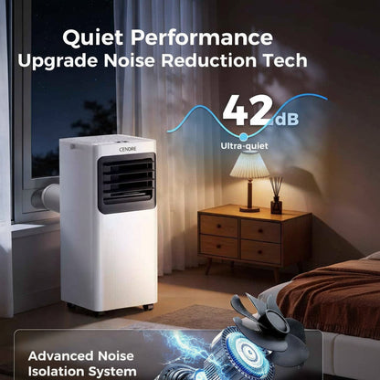 Cendre Pro 16,000 BTU 5-in-1 WiFi Portable Air Conditioner