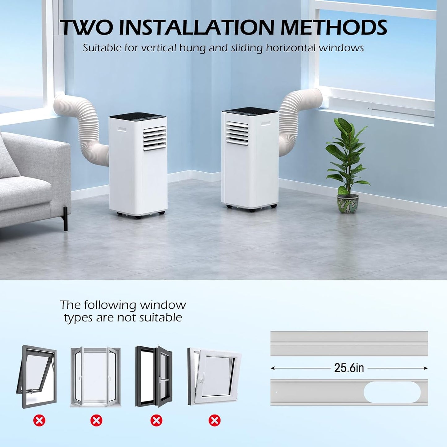 Cendre 16,000 BTU WiFi Portable AC with 40 dB Quiet Mode