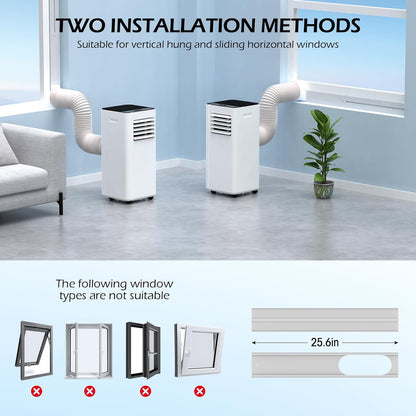 Cendre 16,000 BTU WiFi Portable AC with 40 dB Quiet Mode