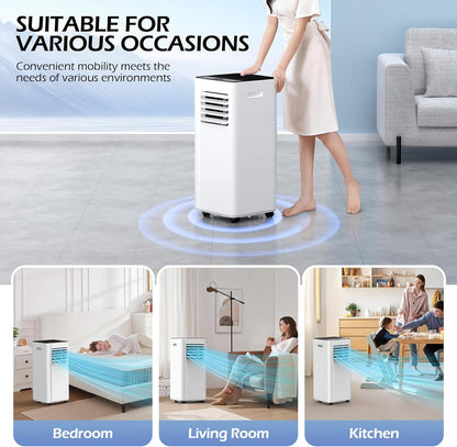 Cendre 16,000 BTU WiFi Portable AC with 40 dB Quiet Mode