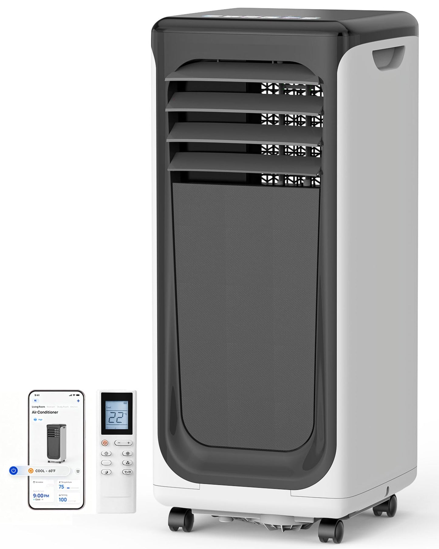 Cendre 3-in-1 Portable Air Conditioner with Complete Window Kit