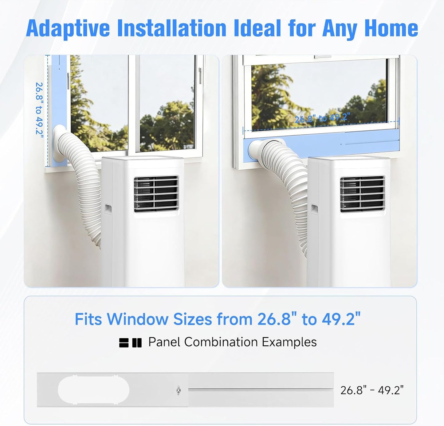 Cendre 3-in-1 Portable Air Conditioner with Complete Window Kit