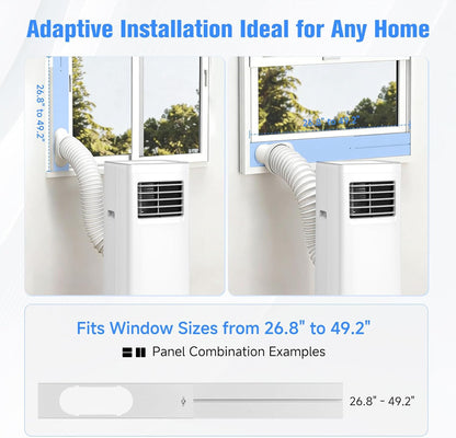 Cendre 3-in-1 Portable Air Conditioner with Complete Window Kit