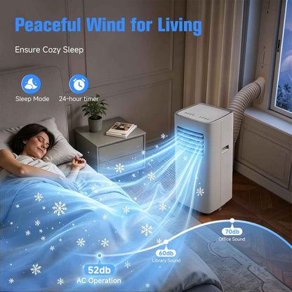 Cendre 3-in-1 Portable Air Conditioner with Complete Window Kit