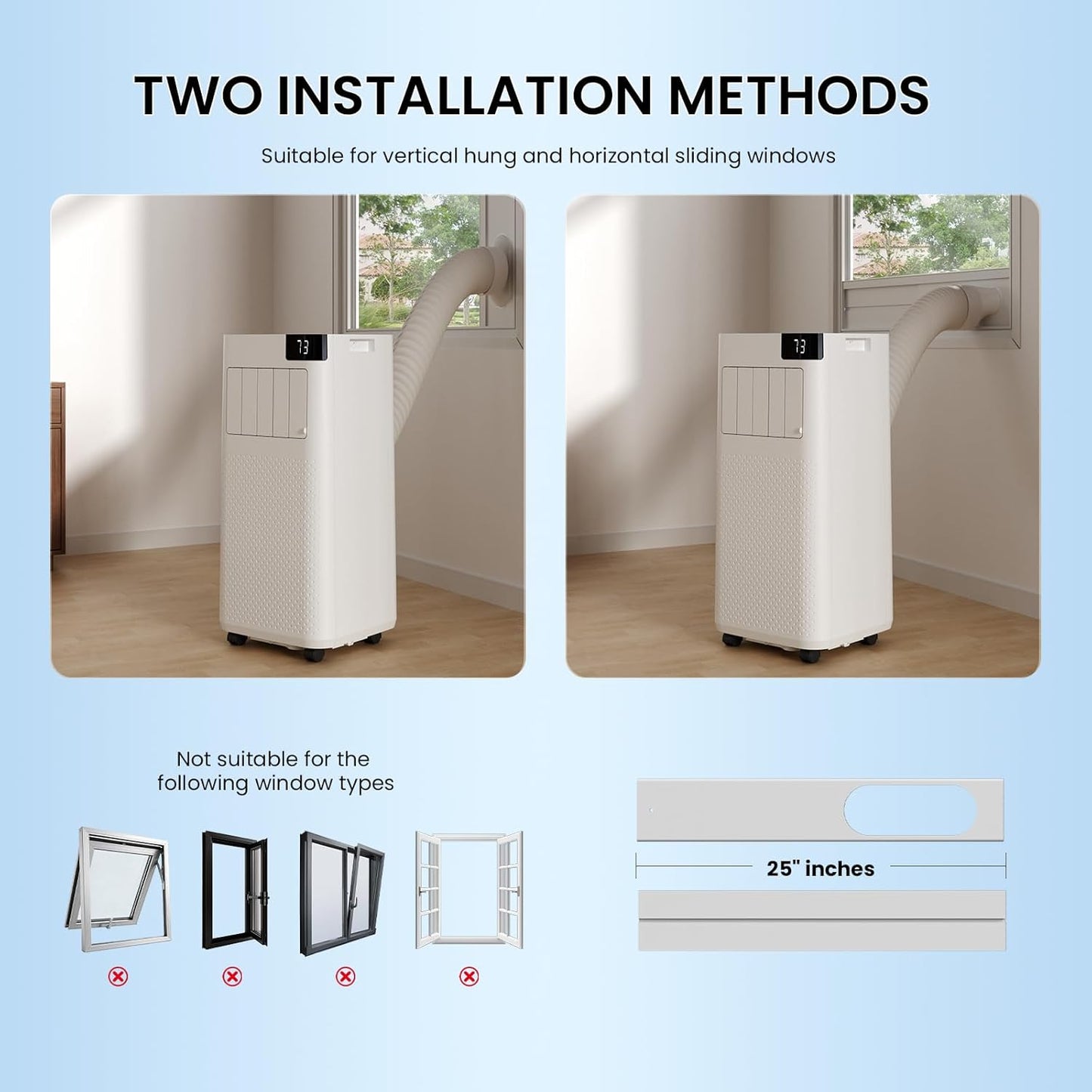 Cendre 16,000 BTU 5-in-1 Smart Portable AC with WiFi