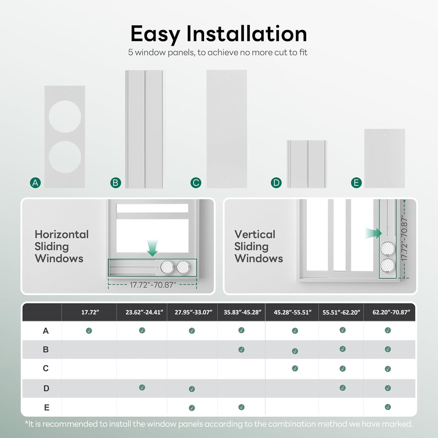 Cendre Smart Inverter Portable AC, 14,000–16,000 BTU, Ultra-Quiet