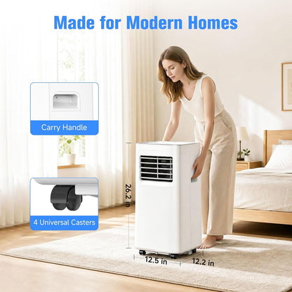 Cendre 3-in-1 Portable Air Conditioner with Complete Window Kit