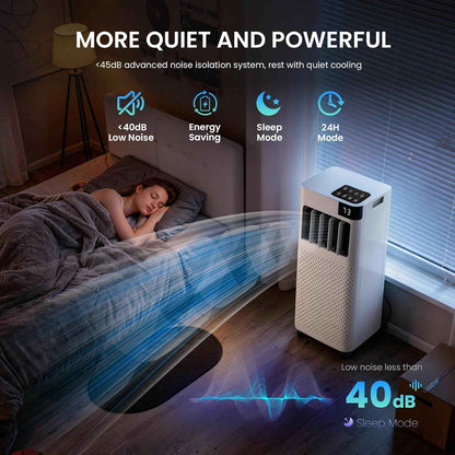 Cendre 16,000 BTU 5-in-1 Smart Portable AC with WiFi